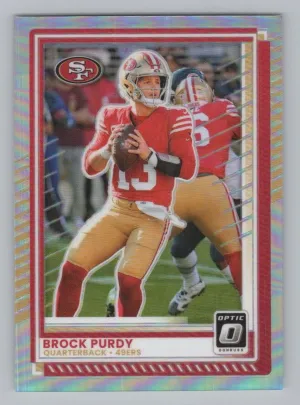 Brock Purdy 2025 Donruss Optic Holo 49ers