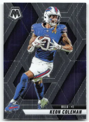 Keon Coleman 2025 Panini Mosaic Buffalo Bills