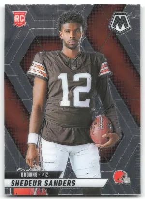 Shedeur Sanders RC 2025 Panini Mosaic Cleveland Browns