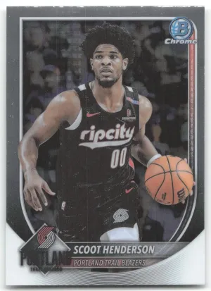 Scoot Henderson 2025-26 Bowman Chrome Portland Trail Blazers