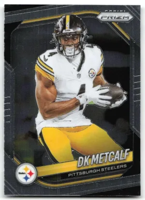 DK Metcalf 2025 Panini Prizm Pittsburgh Steelers