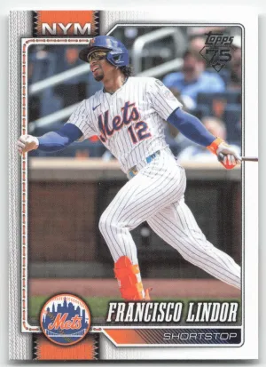 Francisco Lindor 2026 Topps New York Mets