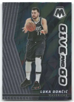 Luka Doncic 2022-23 Panini Mosaic Give and Go Dallas Mavericks