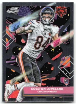Colston Loveland Rookie 2025 Topps Chrome Cosmic Chicago Bears