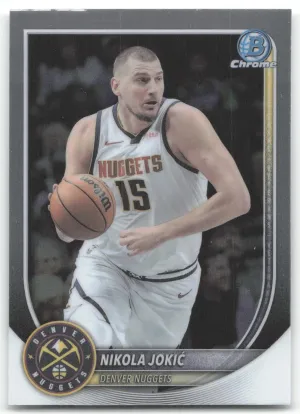 Nikola Jokić 2025-26 Bowman Chrome Denver Nuggets