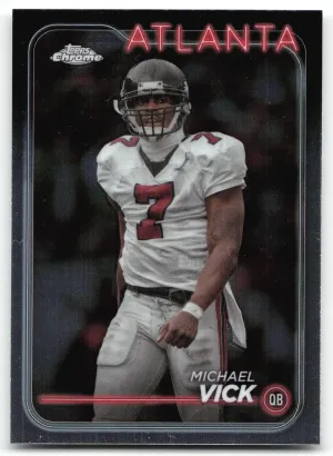 Michael Vick 2024 Topps Chrome Falcons