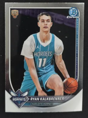 Ryan Kalkbrenner Rookie 2025-26 Bowman Chrome Charlotte Hornets