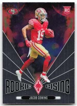 Jacob Cowing Rookie 2024 Panini Phoenix Rookie Rising San Francisco 49ers