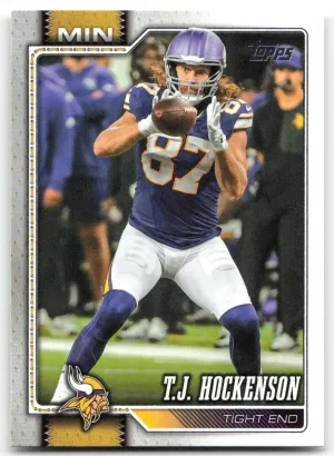 T.J. Hockenson 2026 Topps Flagship Minnesota Vikings
