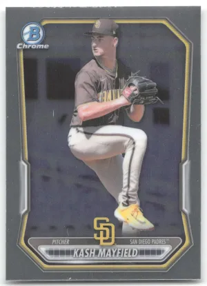 Kash Mayfield 2026 Bowman Chrome Prospects San Diego Padres