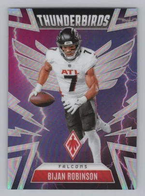 Bijan Robinson 2025 Panini Phoenix Thunderbirds Falcons