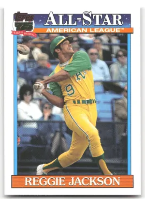 Reggie Jackson 2026 Topps 1991 35th Anniversary All-Stars Oakland Athletics