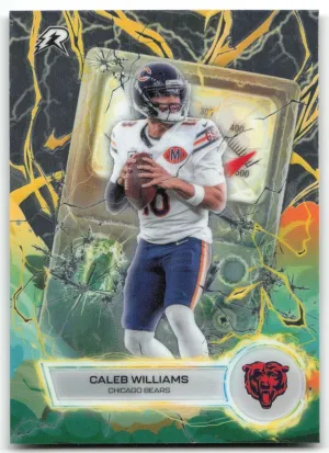 Caleb Williams 2025 Topps Resurgence Voltaic Bears