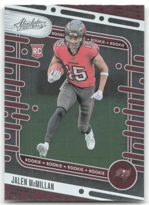 Jalen McMillan Rookie 2024 Panini Absolute Retail Tampa Bay Buccaneers
