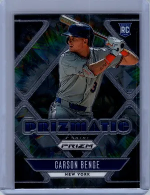 2026 Panini Prizm #11 Carson Benge Prizmatic
