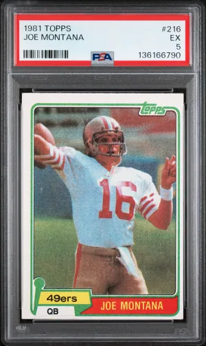 1981 Topps Joe Montana