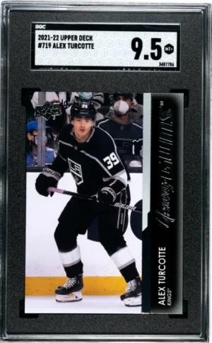 2021-22 Upper Deck Alex Turcotte SGC 9.5