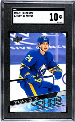 2020-21 Upper Deck Dylan Cozens SGC 10