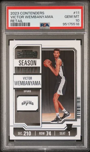 2023 Panini Contenders Victor Wembanyama Retail