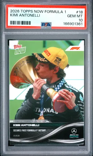 2026 Topps Now Formula 1 Kimi Antonelli