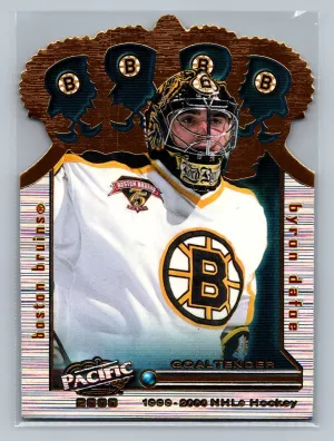 1999-00 Pacific Gold Crown Die-Cuts Gold BYRON DAFOE #4 NM