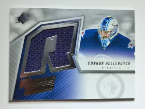 2015-16 Upper Deck SPx Connor Hellebuyck Winning Materials Relic #SPRX-CH