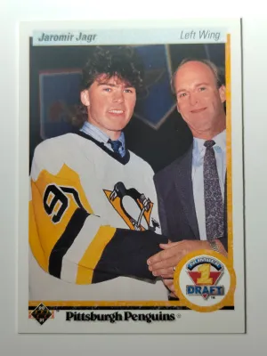 1990-91 Upper Deck Jaromir Jagr Rookie #356