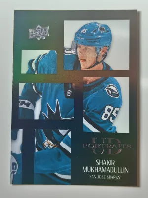 2024-25 Upper Deck Series 2 Shakir Mukhamadullin Black UD Portraits #P35