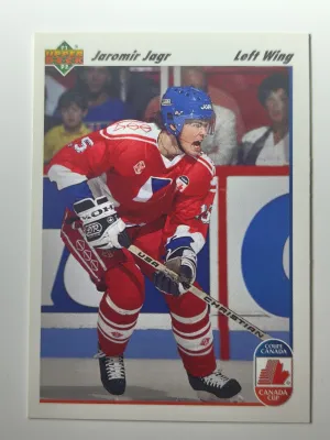 1991-92 Upper Deck Jaromir Jagr #20 Rookie