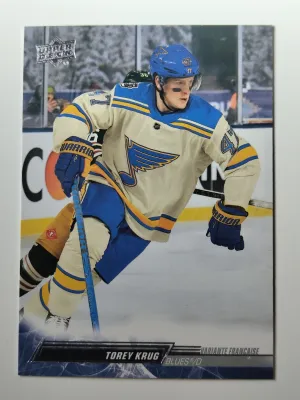 2022-23 Upper Deck Series 2 Torey Krug French #406