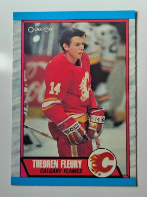 1989-90 O-Pee-Chee Theo Fleury #232