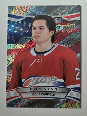 2022-23 Upper Deck MVP Cole Caufield Domains #NA-5