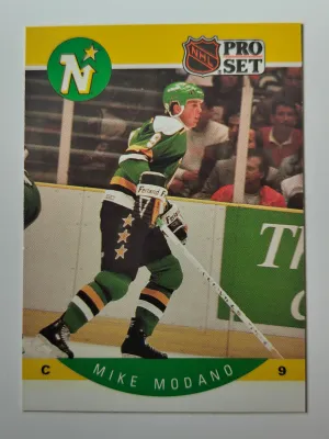 1990-91 Pro Set Mike Modano Rookie #142