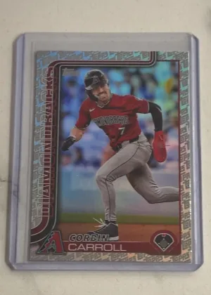 2025 Topps Series 1 Corbin Carroll Topps Foil #78