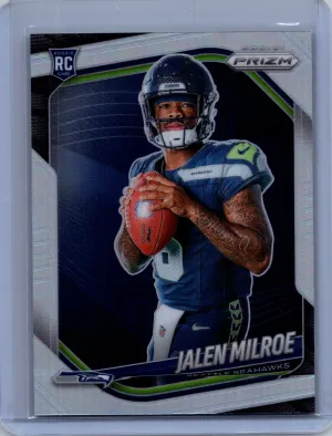 2025 Panini Prizm #438 Jalen Milroe Silver