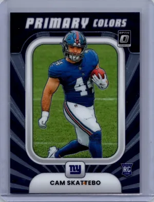 2025 Donruss Optic #11 Cam Skattebo Rookie Primary Colors