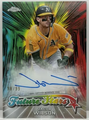 2026 Topps Chrome Jacob Wilson Future Stars Auto /99 #FSA-JW