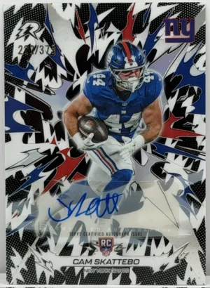 2025 Topps Composite #168 Cam Skattebo Rookie Auto /375