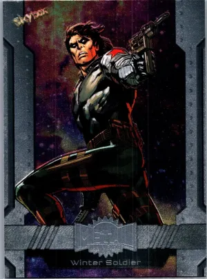 2024 SkyBox Metal Universe Marvel Avengers #122 Winter Soldier