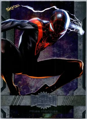 2024 SkyBox Metal Universe Marvel Avengers #54 Miles Morales