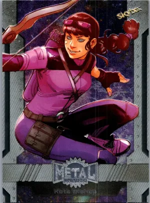 2024 SkyBox Metal Universe Marvel Avengers #32 Kate Bishop