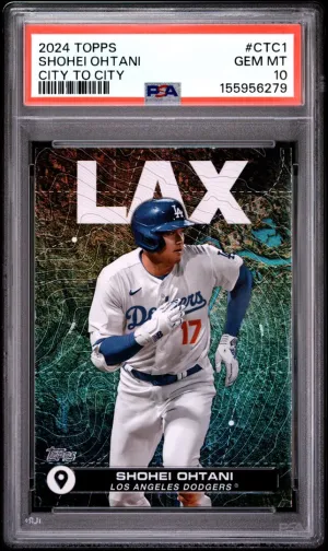 2024 Topps City To City Shohei Ohtani PSA 10 #CTC1