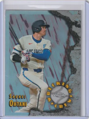 Topps Chrome 2026 Shohei Ohtani Dodgers Wrecking Crew Insert #WC-2