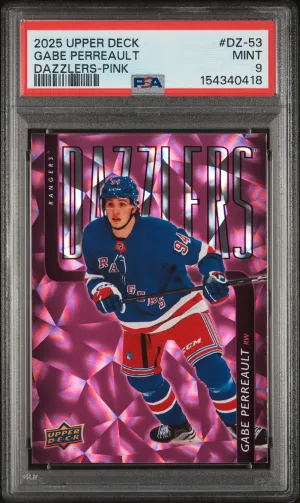 2025 Upper Deck Dazzlers Gabe Perreault Dazzlers-Pink