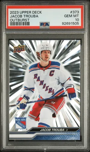 2023 Upper Deck Jacob Trouba Outburst