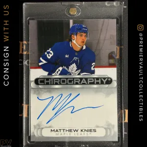 2023-24 Upper Deck SP Authentic Matthew Knies Chirography Auto #C-KN