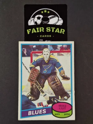 MIKE LIUT Rookie RC 1980-81 O-Pee-Chee # 31 EX-MT