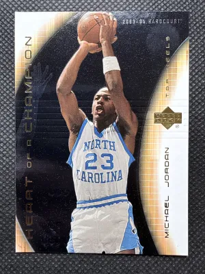 2003-04 Upper Deck Hardcourt - Heart of a Champion Gold Michael Jordan #MJ3