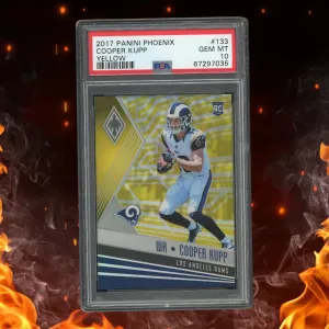 2017 Panini Phoenix Cooper Kupp Rookie Yellow /75 #133 PSA 10