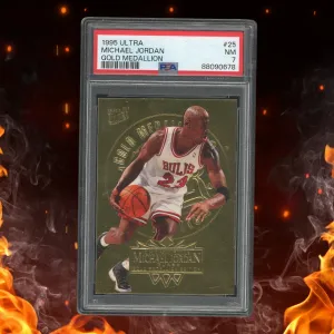1995 Ultra Michael Jordan Gold Medallion #25 PSA 7